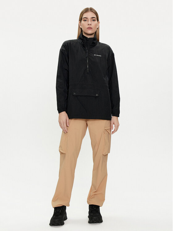 Columbia Columbia Geacă fără fermoar Paracutie™ 2071161 Negru Relaxed Fit