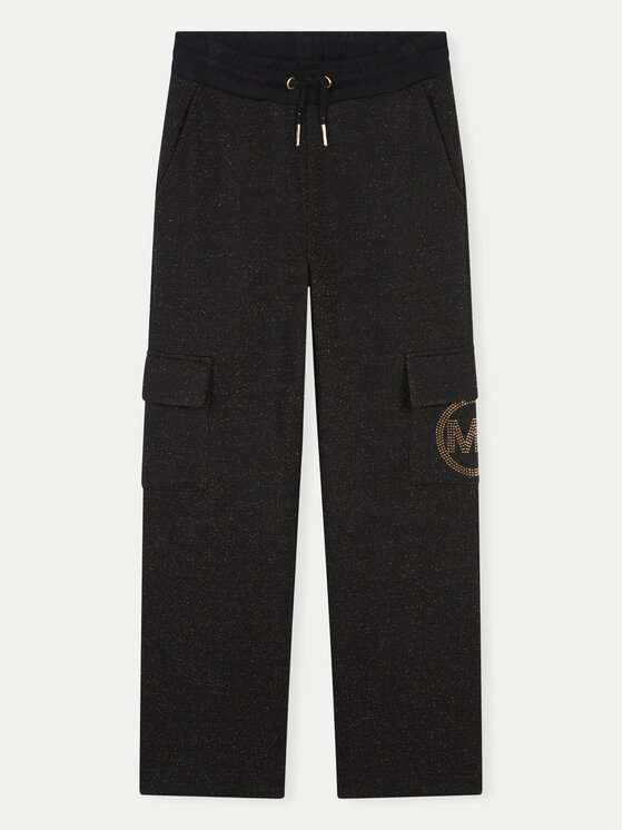 MICHAEL KORS KIDS MICHAEL KORS KIDS Παντελόνι φόρμας R30183 D Μαύρο Regular Fit