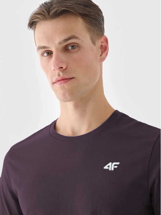 4F 4F T-shirt 4FWSS26TTSHM4484-50S Viola Regular Fit