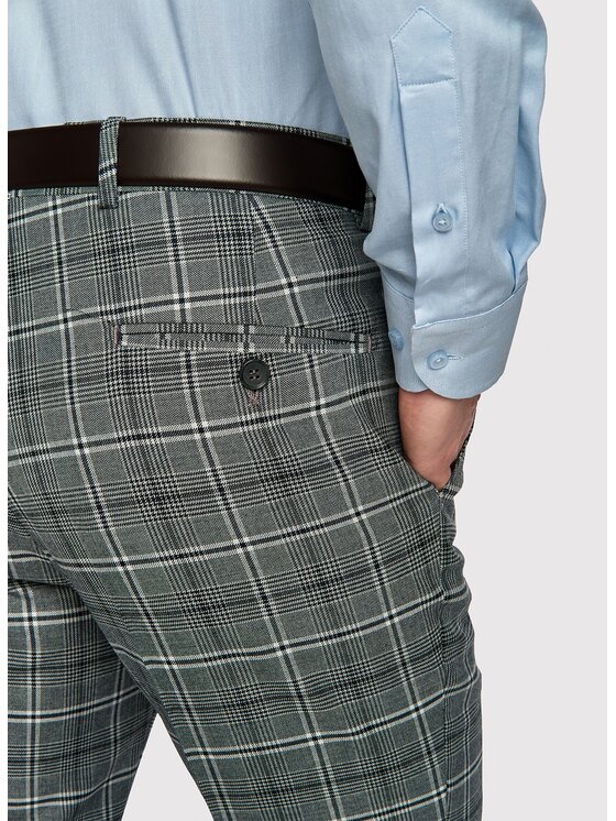 Pako Lorente Pako Lorente Spodnie garniturowe P23SF-6G-031 Szary Slim Fit