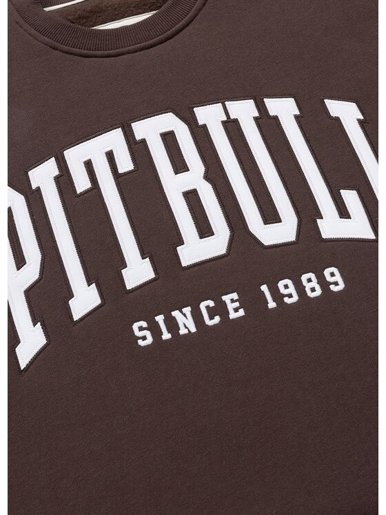 PITBULL PITBULL Bluza NORTON Brązowy Regular Fit