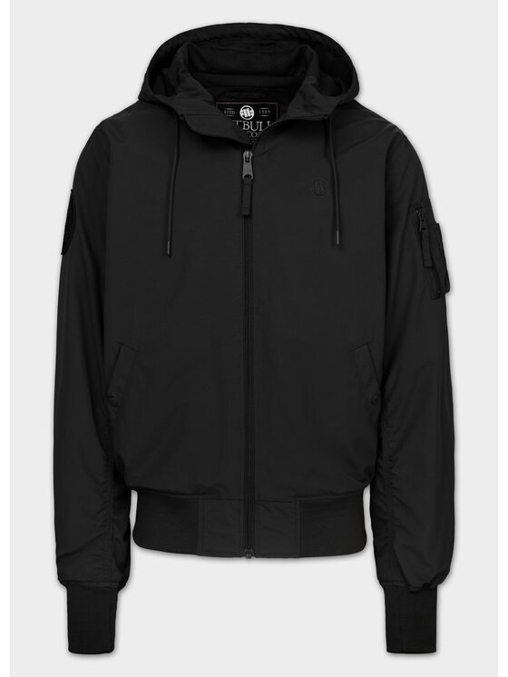 PITBULL PITBULL Kurtka przejściowa HOOPER Czarny Regular Fit