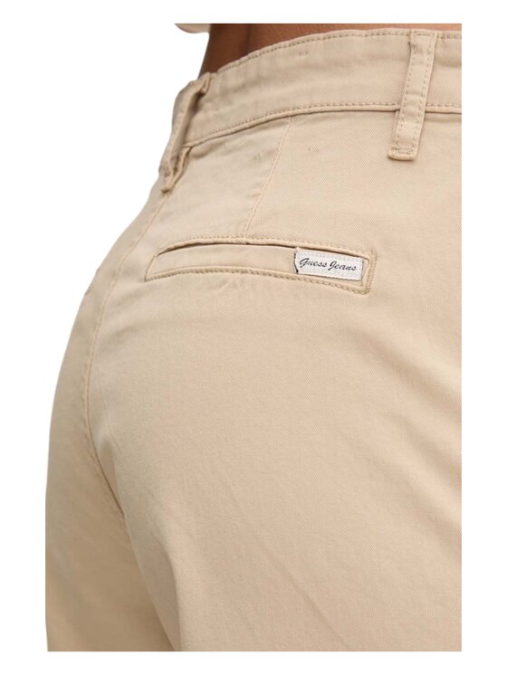 Guess Guess Παντελόνι chino Slim chino donna Μπεζ Chino Fit