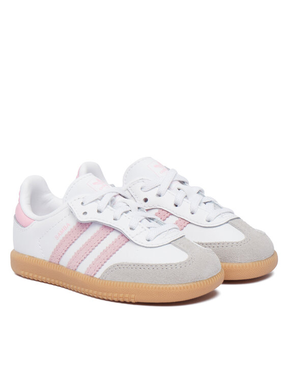 adidas adidas Sneakersy Samba Og Comfort Closure Elastic Lace JQ2028 Biały