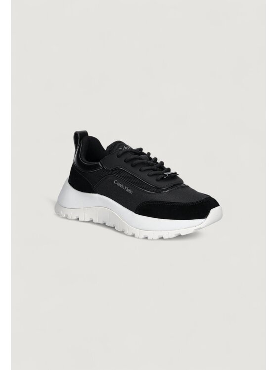 Calvin Klein Calvin Klein Αθλητικά RUNNER LACE UP MESH Μαύρο