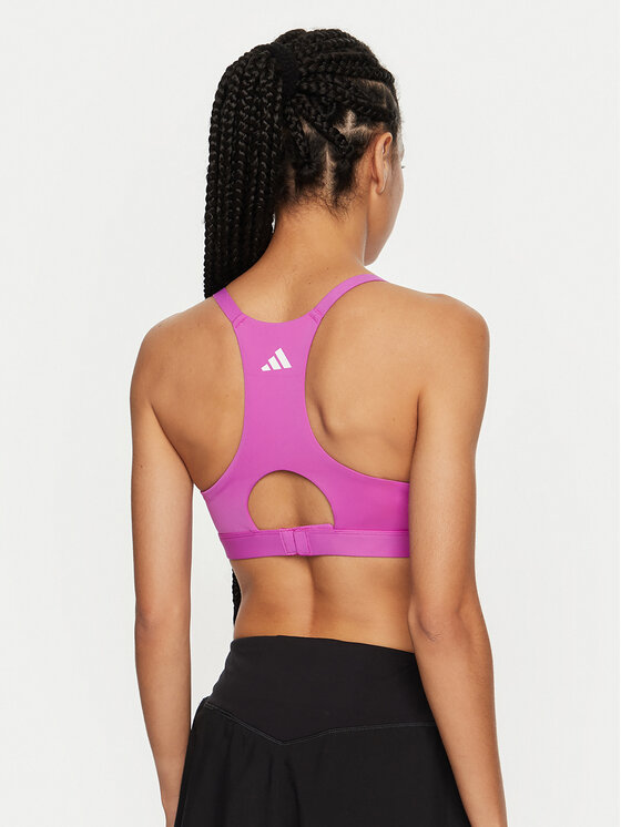 adidas adidas Sutien sport Powerimpact Luxe Medium-Support Maternity IZ1871 Roz Slim Fit