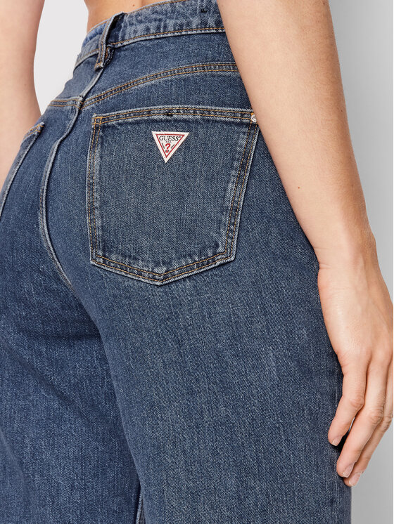 Guess Guess Джинси W2YA21 D4NH5 Голубий Mom Fit