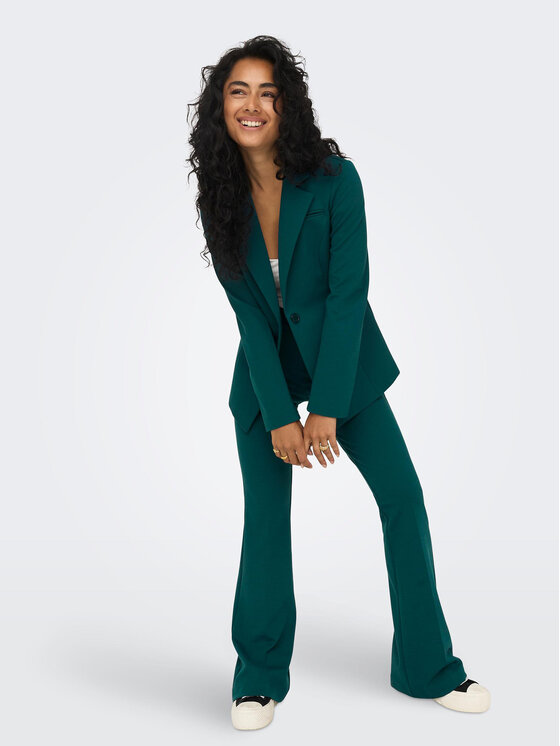 ONLY ONLY Pintsak 15298659 Roheline Slim Fit