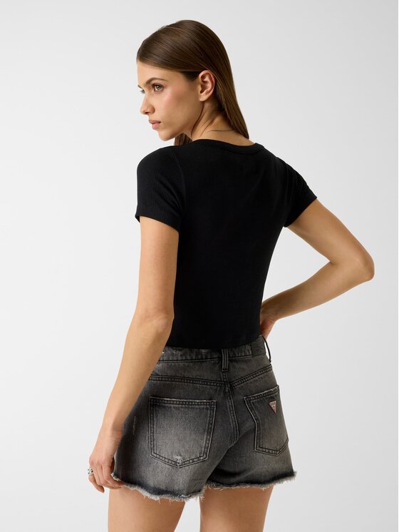 Guess Jeans Guess Jeans Top 181312 Nero Classic Fit