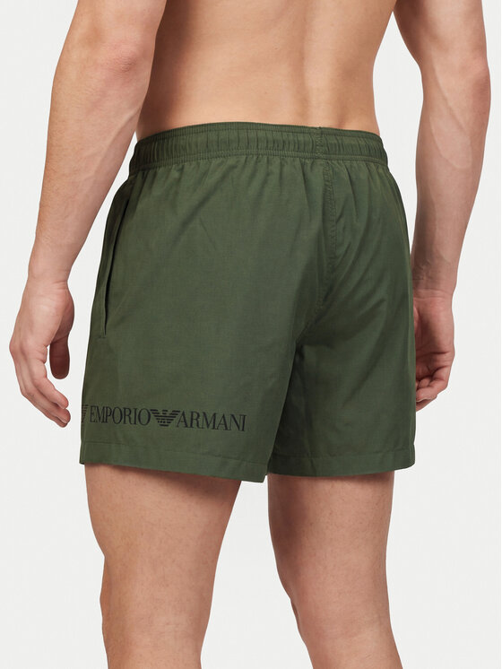EA7 Emporio Armani EA7 Emporio Armani Pantaloni scurți pentru înot 7M002000 AF13049 M7185 Verde Regular Fit