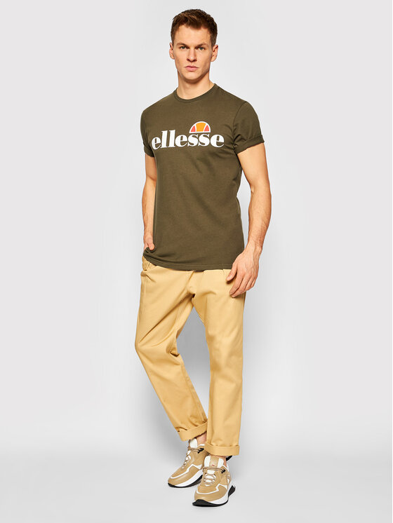 Ellesse Ellesse T-Shirt Prado SHC07405 Zelená Regular Fit