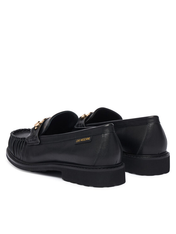 LOVE MOSCHINO LOVE MOSCHINO Μοκασίνια JA10063G1PIA0000 Μαύρο