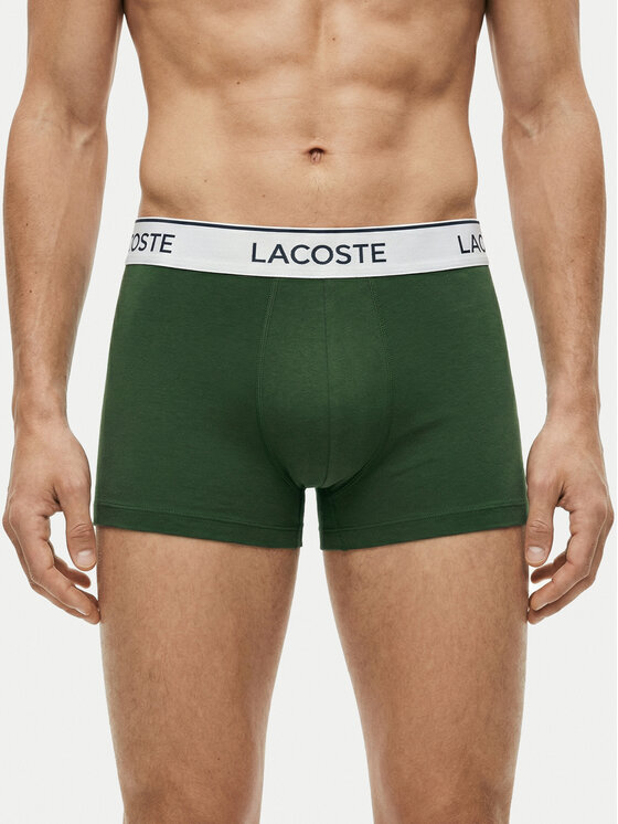 Lacoste Lacoste Komplet bokserek 5H9002 Zielony