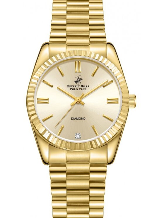 Beverly Hills Polo Club Beverly Hills Polo Club Zegarek BP3172C.110 Złoty