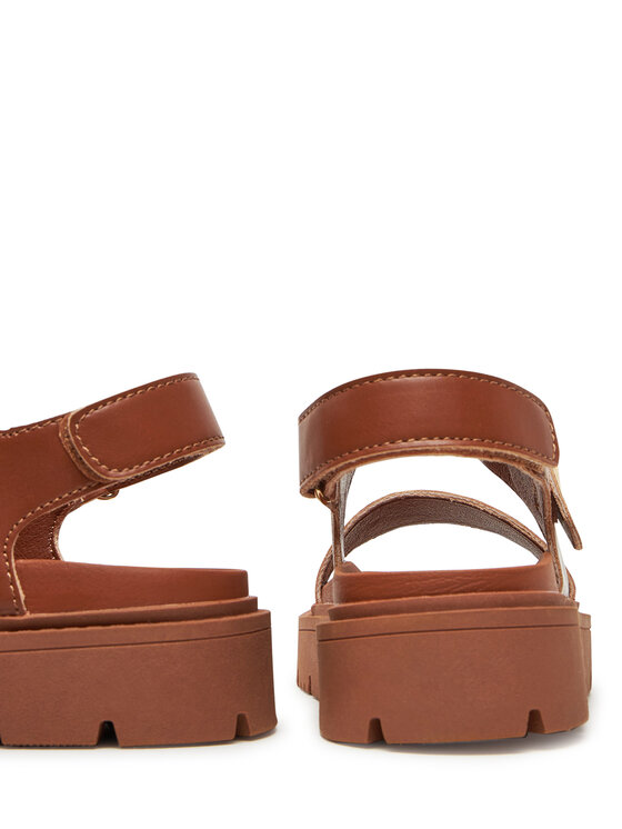 Tommy Hilfiger Tommy Hilfiger Sandali T3A2-33785-0326 M Rjava