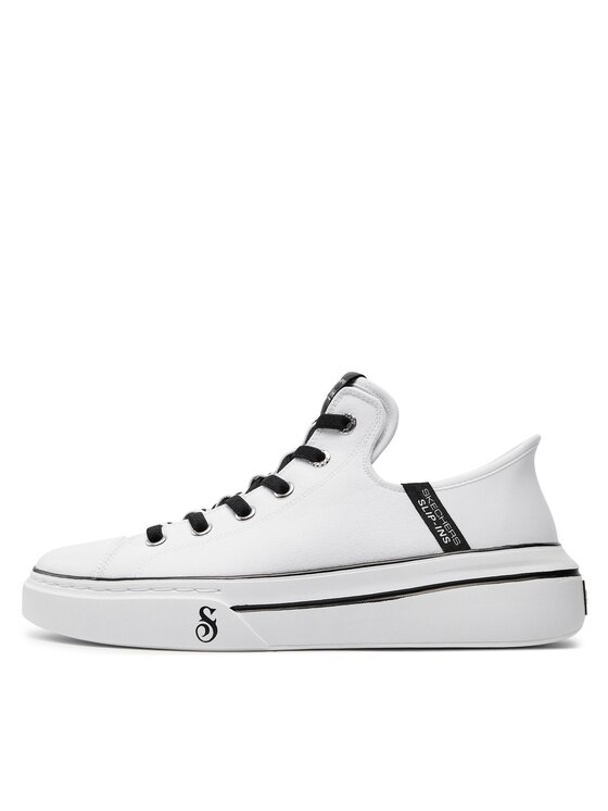 Skechers Skechers Sneakersy Snoop One-Boss Life Canvas 251026/WBK Biały