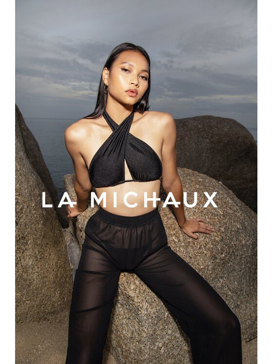 La Michaux La Michaux Vrchní část bikin JADE Černá