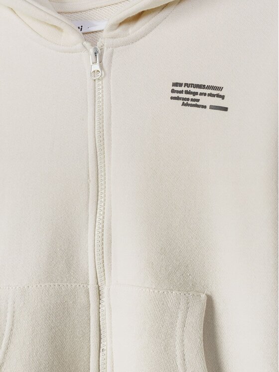 minoti minoti Bluza NOSFLEECE404 Beżowy Loose Fit