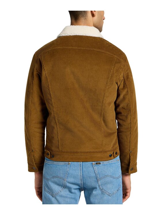 Lee Lee Giacca di jeans 112356720 Arancione Regular Fit