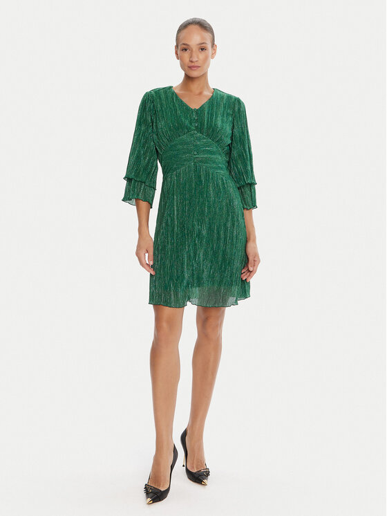 Bruuns Bazaar Bruuns Bazaar Cocktail obleka Brella Zabina BBW4533 Zelena Regular Fit