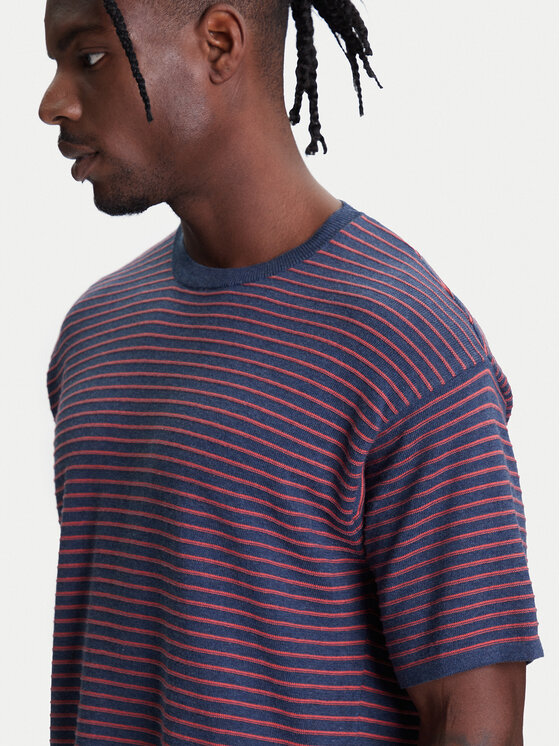 United Colors Of Benetton United Colors Of Benetton Tricou 1195K109V Bleumarin Relaxed Fit