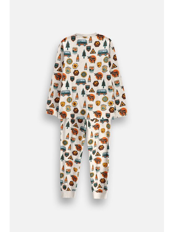 Coccodrillo Coccodrillo Piżama ZC6448108PJS-022 Kolorowy Regular Fit