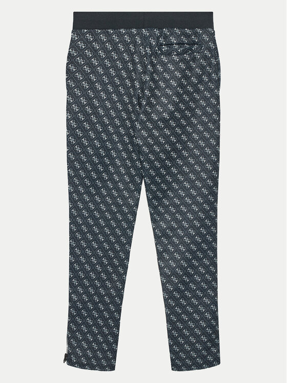 Guess Guess Παντελόνι φόρμας L4YQ18 FL04Q Μαύρο Relaxed Fit