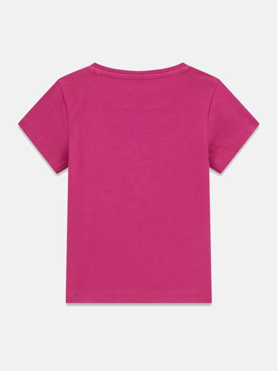 Guess Kids Guess Kids T-Shirt 181713 Růžová Classic Fit