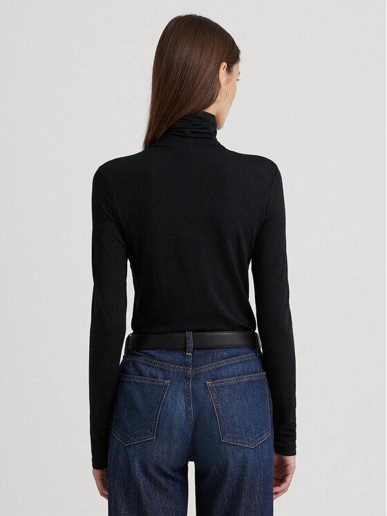 LAUREN RALPH LAUREN Lauren Ralph Lauren Dolčevita 200810393001 Crna Slim Fit