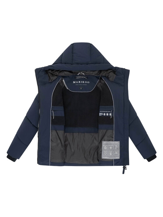 Marikoo Marikoo Kurtka zimowa Kwamee Niebieski Regular Fit