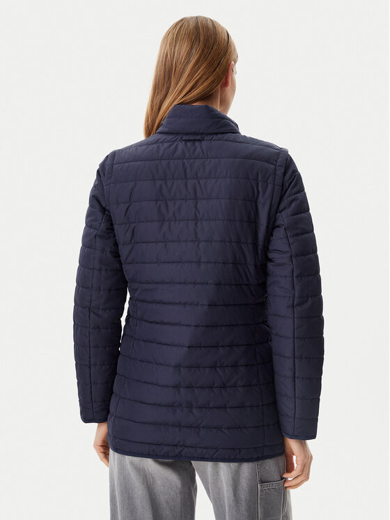 Olsen Olsen Prehodna jakna 15101403 Mornarsko modra Regular Fit