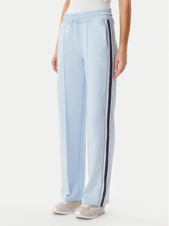 Pantaloni trening Guess Femei, Mărimea: XS, Albastru celest, V5GB12 KCRU2