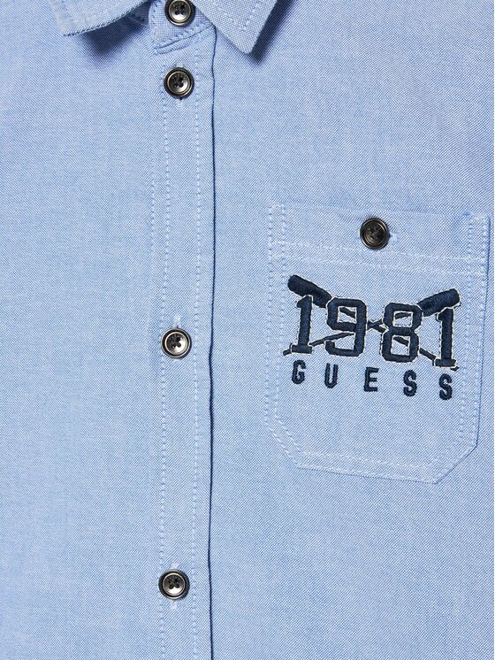 Camicia L3RH03 W9CL0 Blu Regular Fit