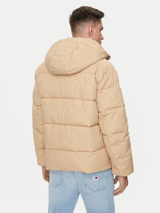 Tommy Jeans Tommy Jeans Žieminė striukė Essential DM0DM18487 Smėlio Regular Fit