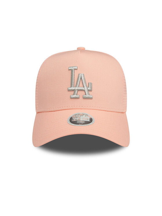 New Era New Era Шапка с козирка NEW ERA-Los Angeles Metallic Розов