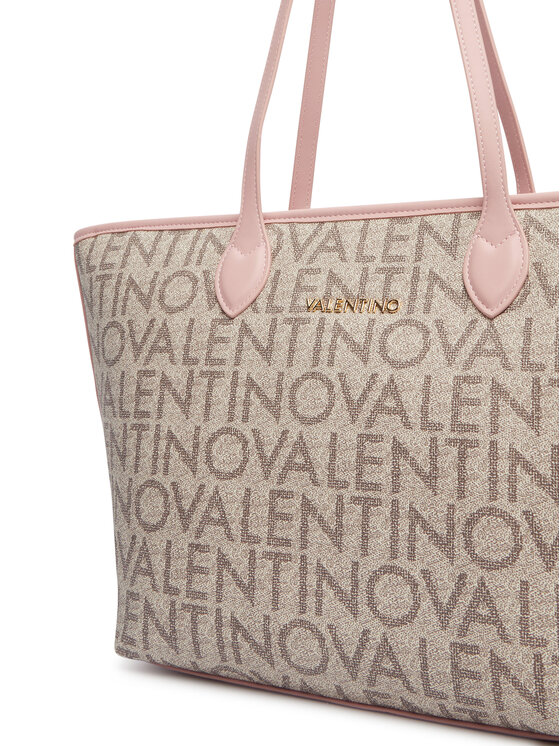 Valentino Valentino Torebka Logo VBSA1F02 Beżowy