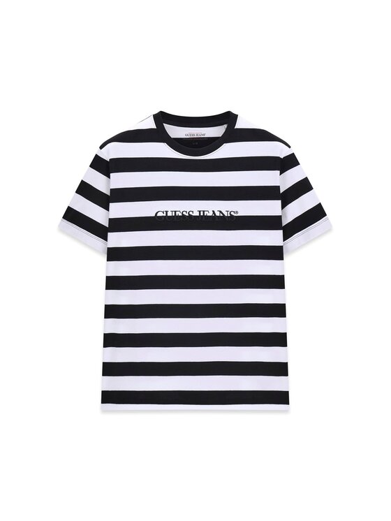 Guess Jeans Guess Jeans T-Shirt 165553 Czarny Classic Fit