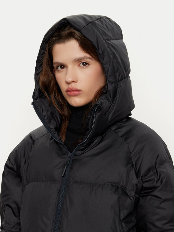 4F 4F Pernata jakna 4FWAW24TDJAF466 Crna Loose Fit