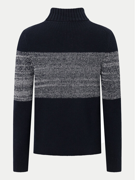 JOOP! Jeans JOOP! Jeans Rollkragenpullover 15 JJK-04Morlino 30043621 Dunkelblau Modern Fit