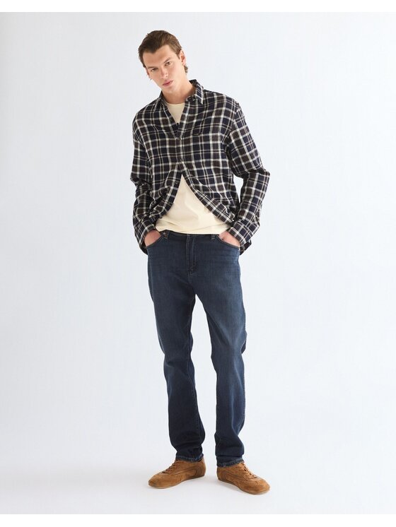 Wrangler Wrangler Jeansy REDFORD Niebieski Straight Leg
