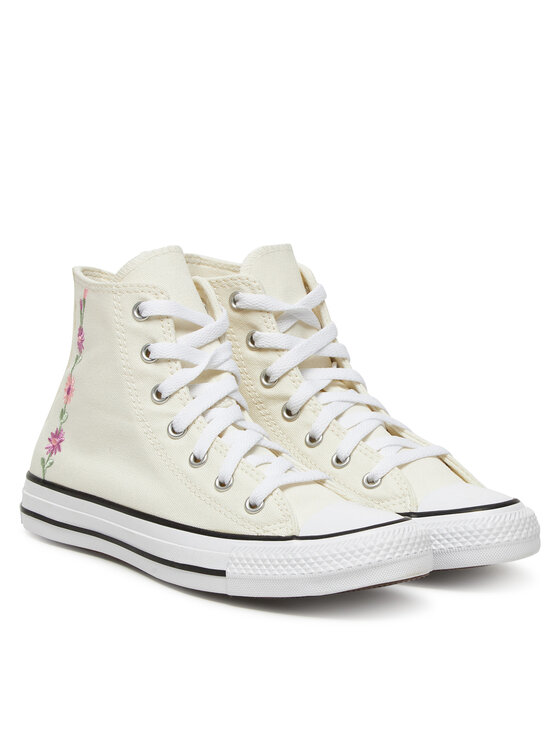Converse Converse Teniși Chuck Taylor All Star Florals A11774C Écru