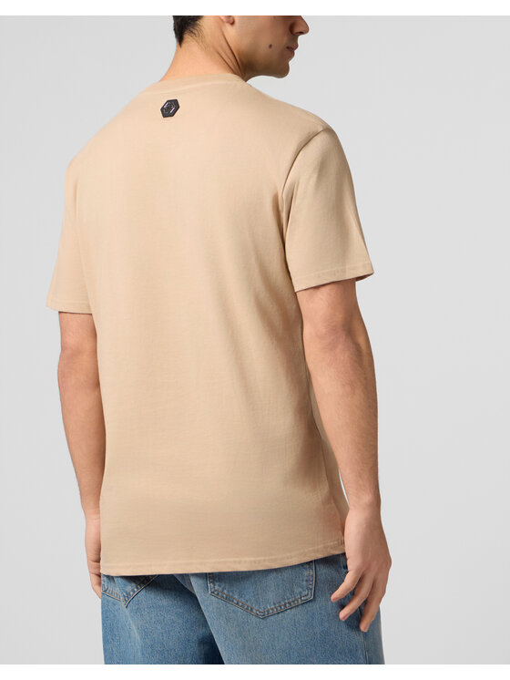 PHILIPP PLEIN PHILIPP PLEIN T-shirt 29023 Beige Regular Fit