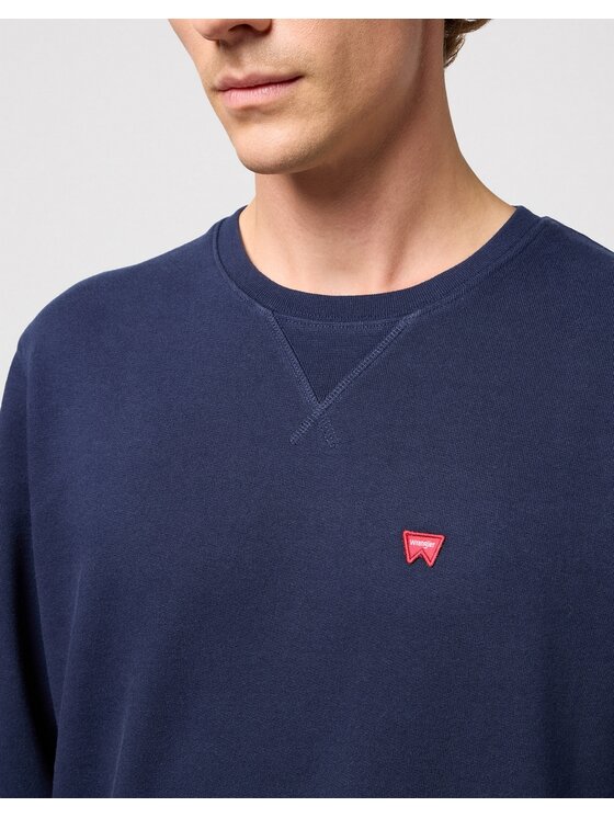 Wrangler Wrangler Bluza 112350534 Granatowy Regular Fit