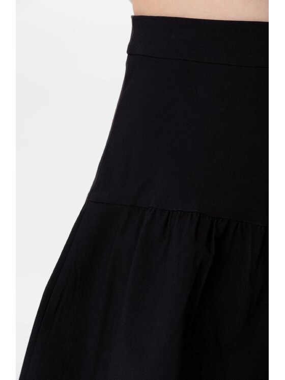 LAURELLA LAURELLA Sukně 7UL004 Černá Regular Fit