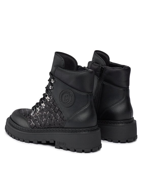 Liu Jo Liu Jo Trapper stila apavi Rumi 08 SF3205 TX369 Melns