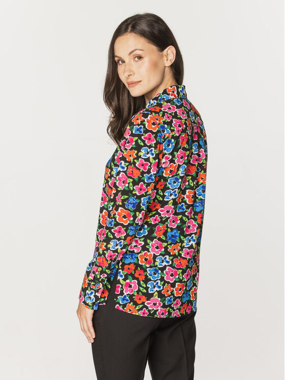 Willsoor Willsoor Koszula 61350 Czarny Oversize