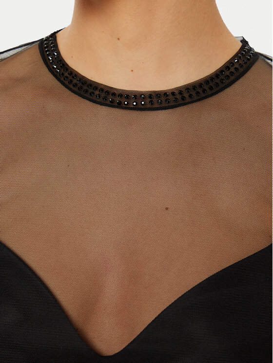 MAX&Co. MAX&Co. Μπλουζάκι 2516941011200 Μαύρο Regular Fit