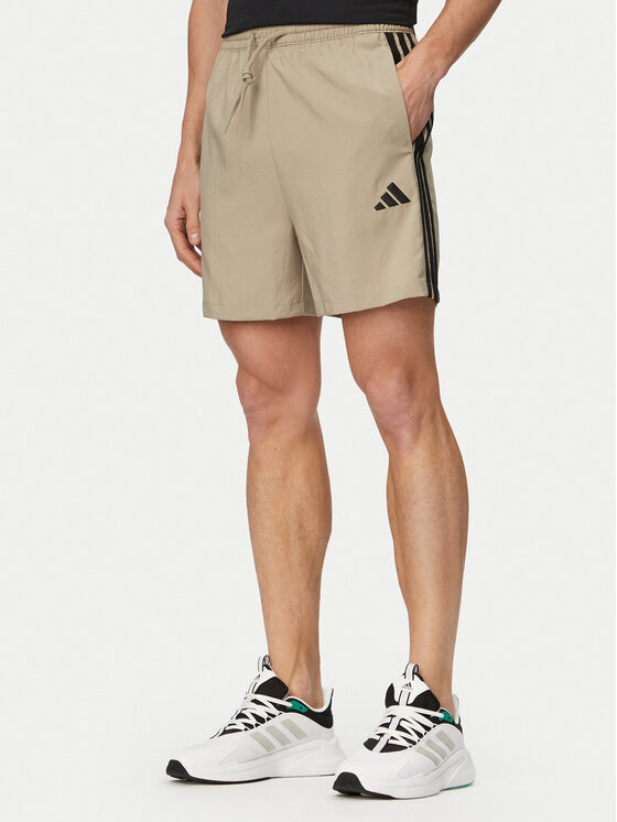 adidas adidas Sportovní kraťasy Essentials 3-Stripes Chelsea KD4889 Zelená Regular Fit