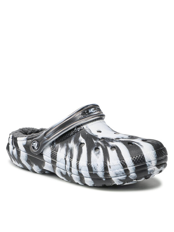 Ciabatte Classic Lined Marbled Clog 207180 Bianco