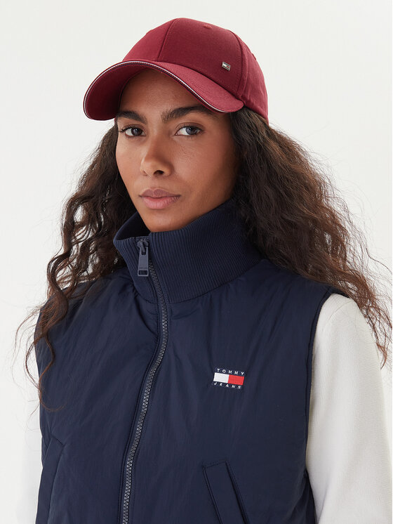 Tommy Jeans Tommy Jeans Αμάνικο Μπουφάν DW0DW22038 Σκούρο μπλε Regular Fit